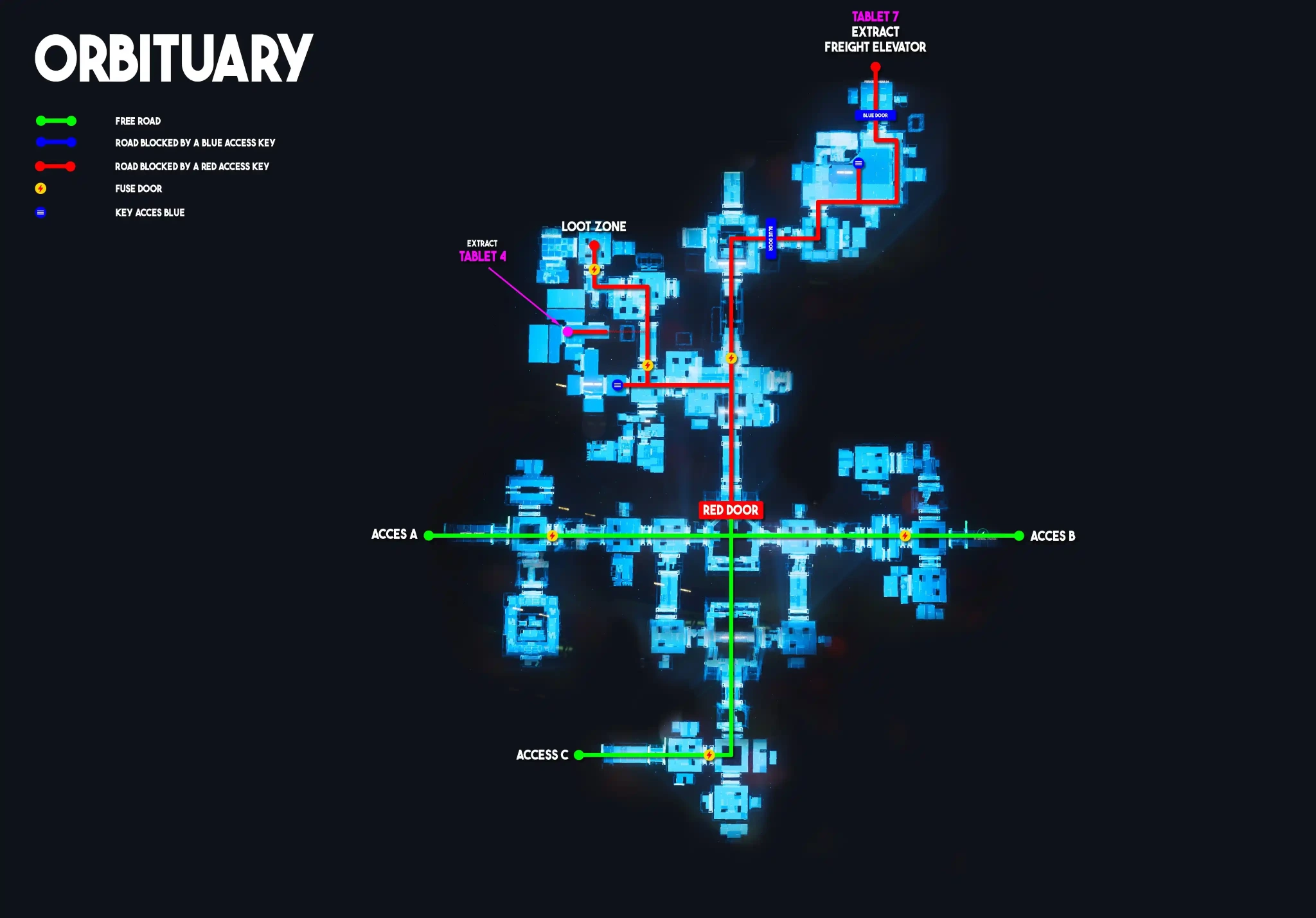 Orbituary Karte